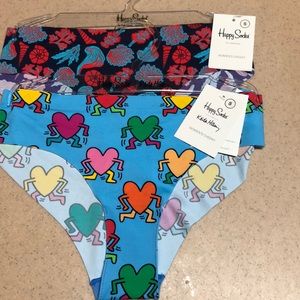 Happy socks women panties